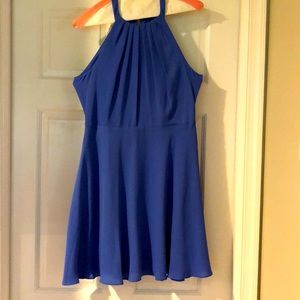 Express size 8 blue cocktail dress